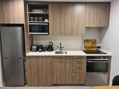 Modern 1 Bedroom Apartment Across From Hagley Park Christchurch Luaran gambar